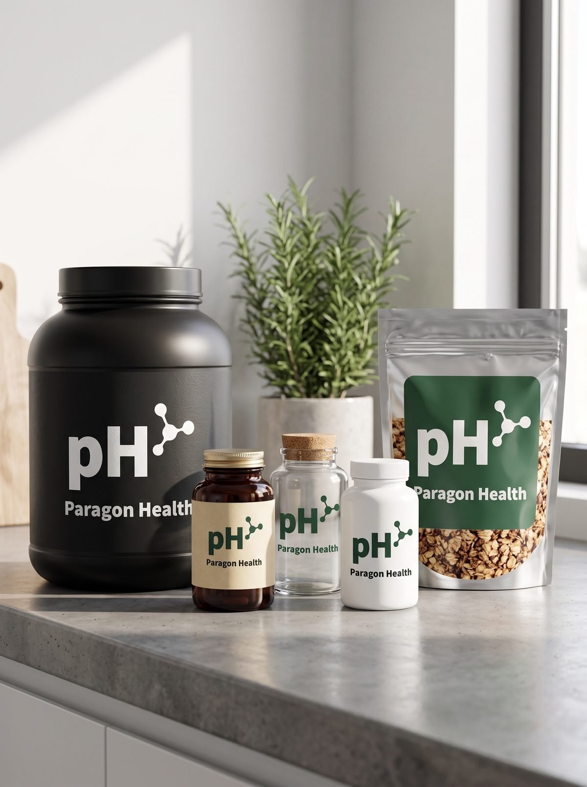 pH daily supplement range — multivitamins and recovery greens
